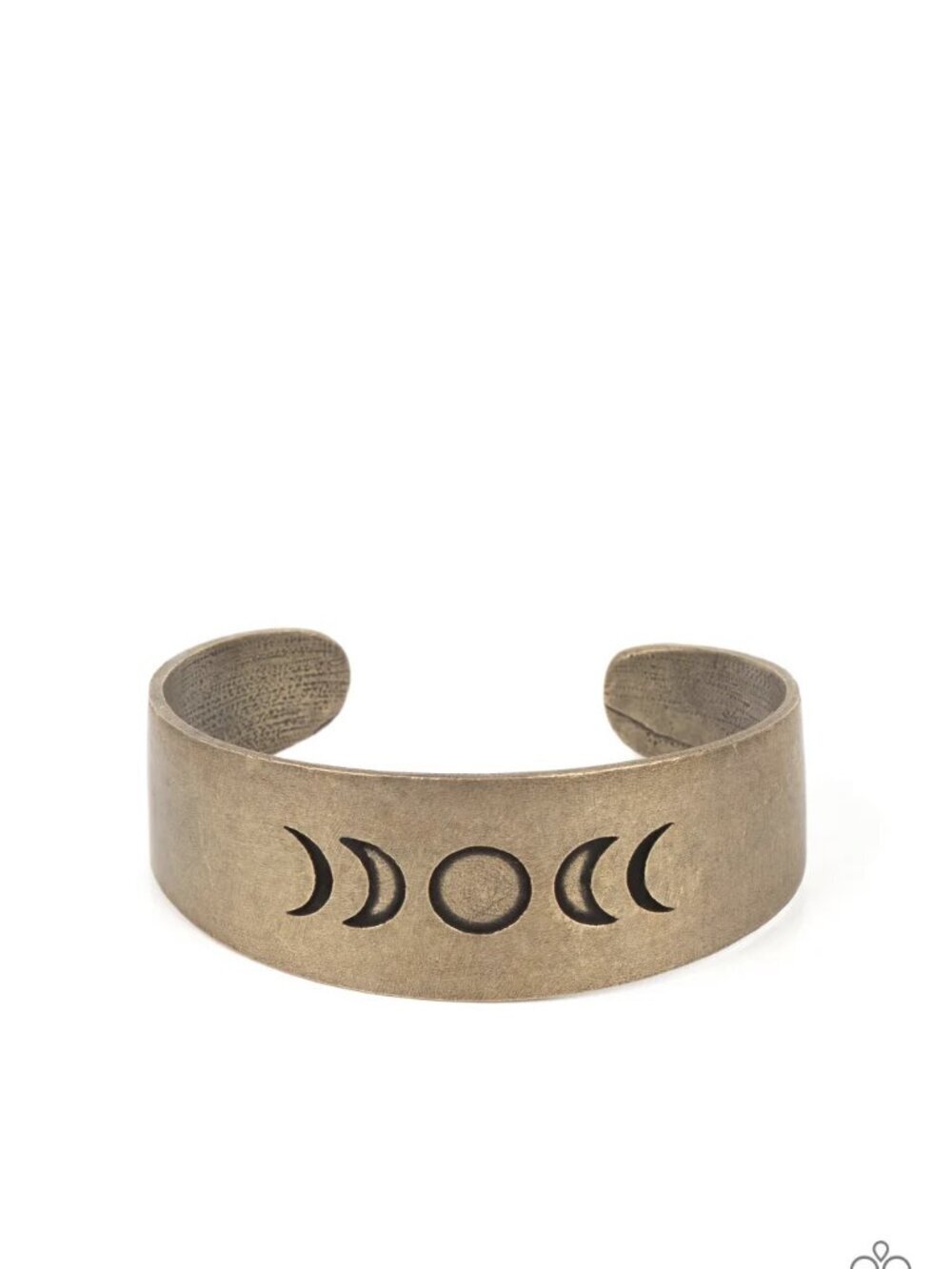 Lunar Effect - Brass Bracelet - Vintage - Picture 2 of 4